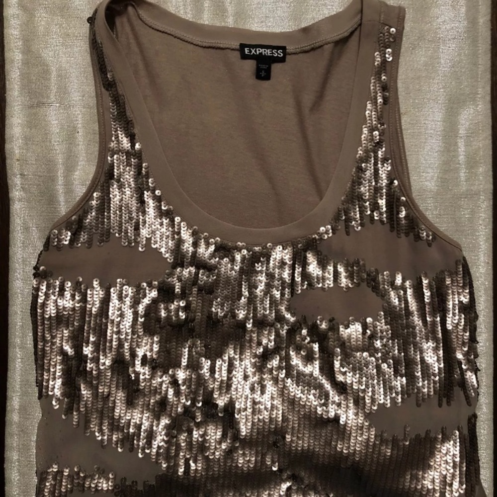 Sequin top